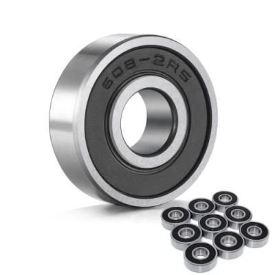 Factory Supply Skateboard Bearings 608-2RS, Roller Skate Bearing 608 608zz