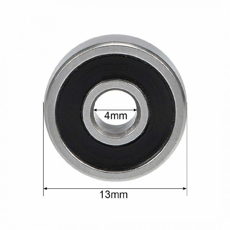 Bearing 624-2RS Chrome Steel Ball Bearing 4X13X5mm Double Sealed 624RS Bearing