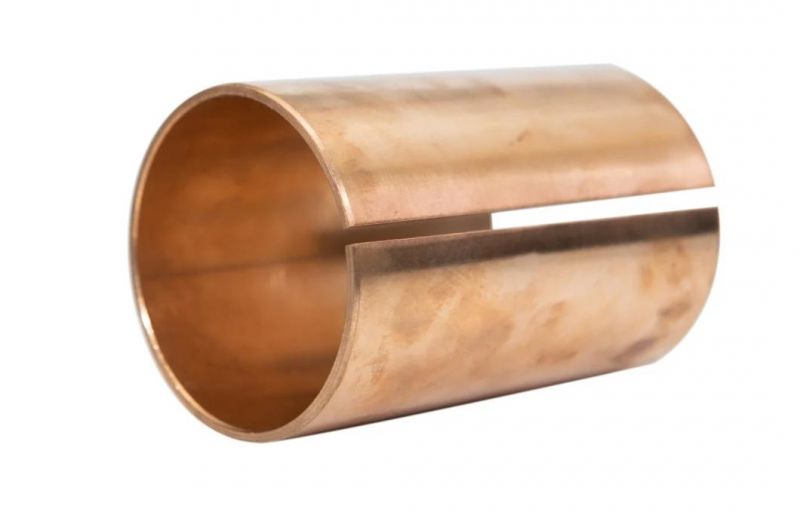 Wrapped Bronze Bearing With Oill Pocket Copper Bearing HIgh Precion Copper Sleeve Bushing For Agricultural Machinery