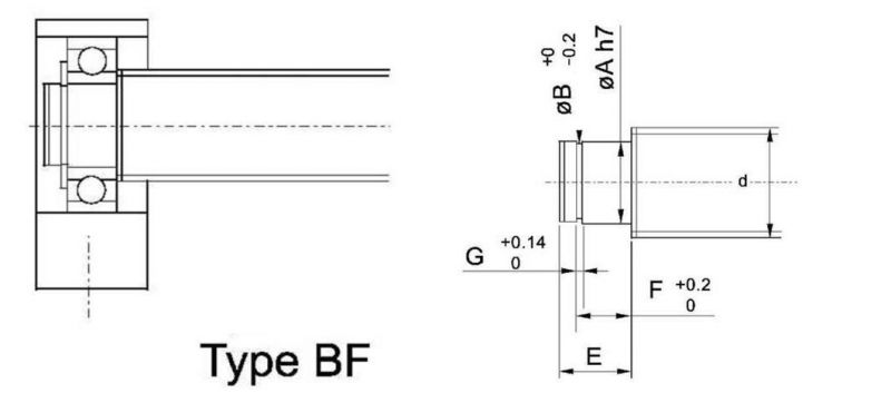 Factory Direct High Precision Bearing Housing for Ball Screw