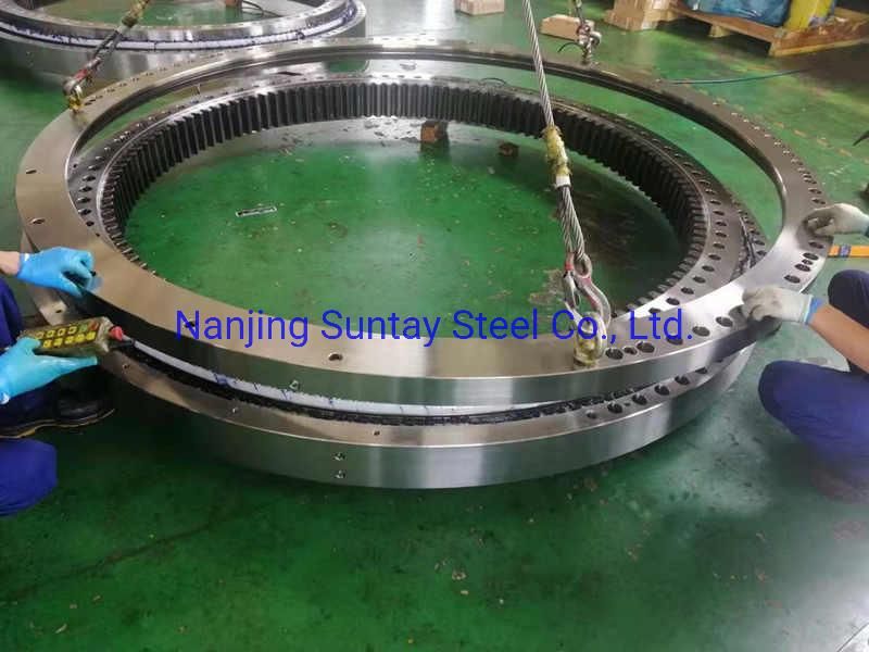 Excavator Turntable Single-Row Four-Point Contact Slewing Ring 022.25.0710.002