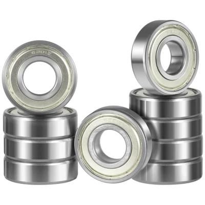 6201 Zz Bearing C3 High Speed Bearing Double Shielded Ball Bearing for Electric Motor, Wheels, Tools, Garden Machinery