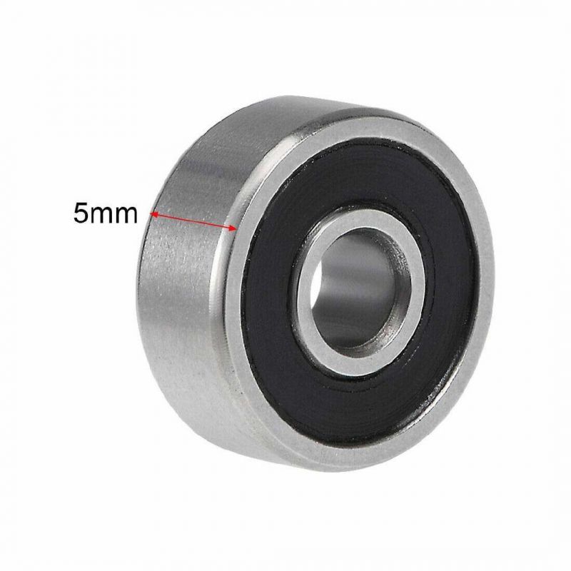 Bearing 624-2RS Chrome Steel Ball Bearing 4X13X5mm Double Sealed 624RS Bearing