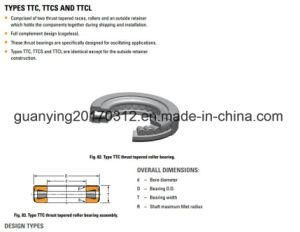 T178 Thrust Tapered Roller Bearing