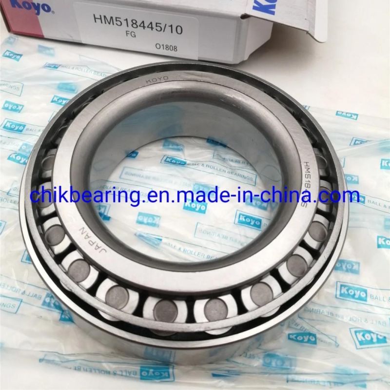 Large Stock Koyo High Precision Low Viberation 518445/10 Taper Roller Bearing Hm518445/10 Hm518445/Hm518410
