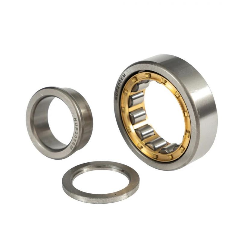 Full Complement Flange Cylindrical Roller Bearing Nj202 Nj203 Nj204