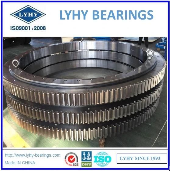 Lyhy Double Row Ball Slewing Bearings Turntable Bearings with External Gear 2de. 180.00