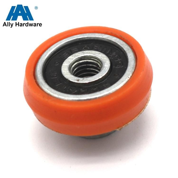 U Groove Nylon and Plastic Pulley Wheel with Bearing