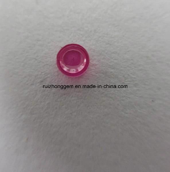 Artificial Ruby Jewel Bearing with Hole