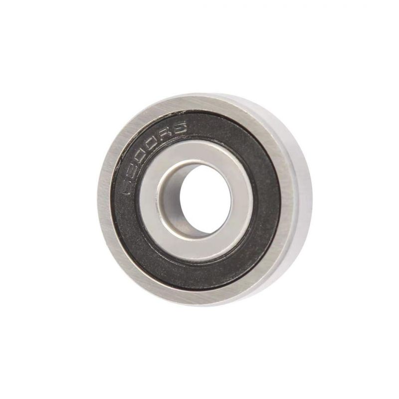 P0 (ABEC-1) Deep Groove Ball Bearing 6200-2RS with Dimension 10X30X9 mm