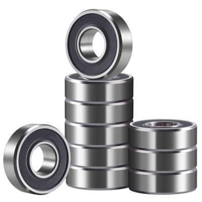 6204RS 47mm X 20mm X 14mm Deep Groove Ball Bearing for Electric Motor