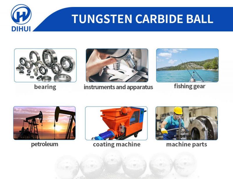 6.35mm Yg15 Tungsten Carbide Balls for Pen-Making