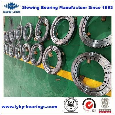 Gear Quenched Swing Bearing 281.30.1400.013 Flanged Slewing Ring Bearing Ball Turntable Bearing