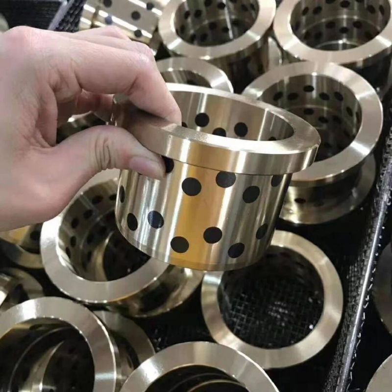 Graphite Plug Bronze Sleeve Bushing Self-lubricating