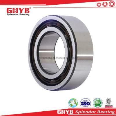 OEM NTN NSK Double Row Gcr15 Angular Contact Ball Bearing with Nylon/Steel/Brass Cage
