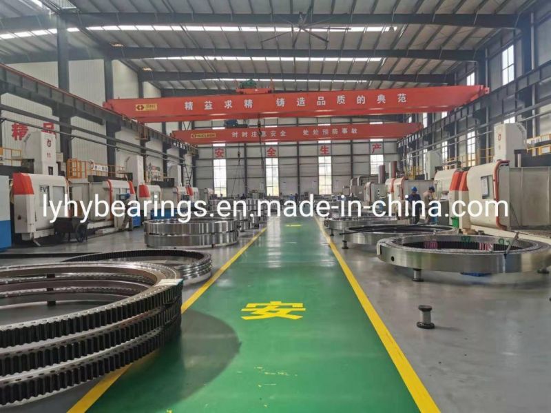 131.45.2800 Triple Row Roller Slewing Bearings External Gear Turtable Bearings 132.45.2800