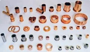 Oilite Sleeve Bronze Bush Oil Impregnated Sintered Bronze Graphite Bearing