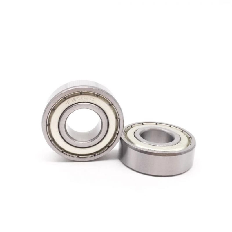 Hot Selling Chrome Steel Rubber Sealed Bearing Roller Bearing 6202RS