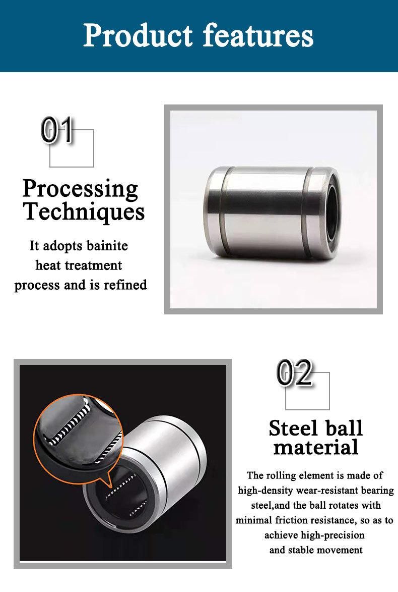 Factory Supply Bearing IKO Lm Series Linear Bearing IKO Lm7uu Lm9uu Lm11uu