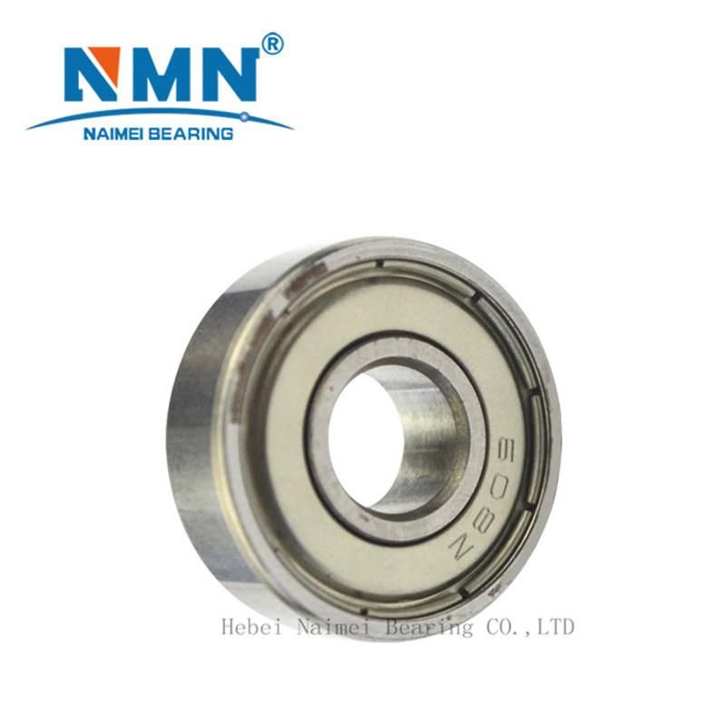 8*22*7mm Nylon Cage ABEC 9 Skateboard Bearings 608 2RS Hybrid Ceramic Si3n4 5 Balls Bearing