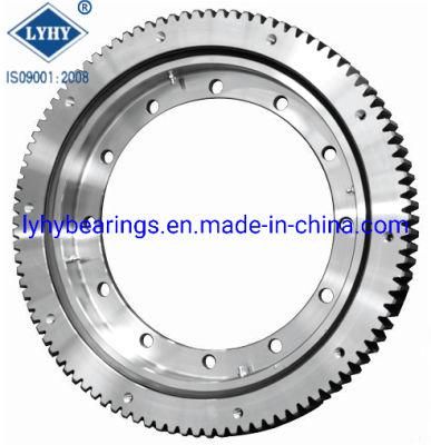 Light Type Slewing Ring Bearing Turntable Bearing Ball Roller Bearing Internal Gear Bearing Flanged Bearing (RKS. 060.20.0744)
