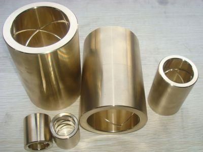 CNC Machined Precision Oil Groove Brass Bush