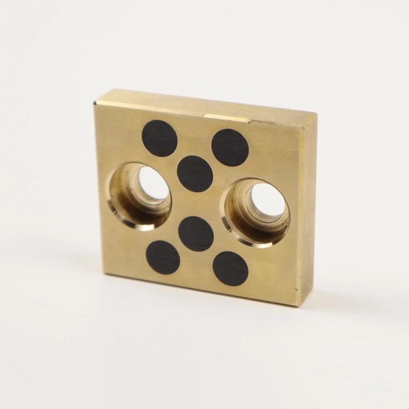 Graphite Plugged Bronze Bearing Pad Bushing