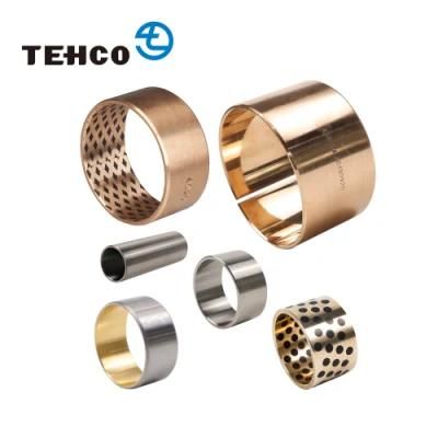 CuZn25Al5Mn4Fe3 Casting Brass Bushing with CNC Machining Technique and Variouls Kinds of Oil Grooves of Tighter Tolerance.
