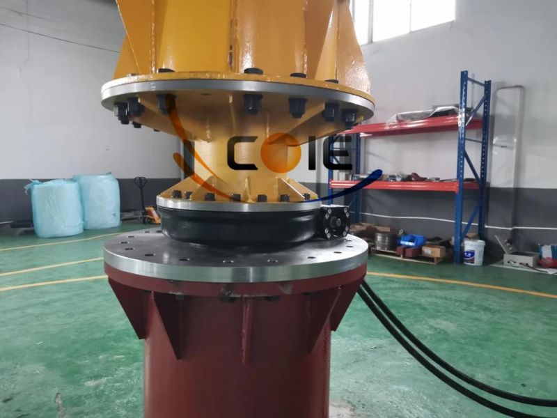 Heavy Load Dual Worm Slewing Drive Turntable Slewing Ring for Rotation Equipment
