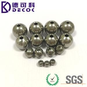 Decok Steel Ball Factory Manufacturing Drilled Stainless Steel Ball