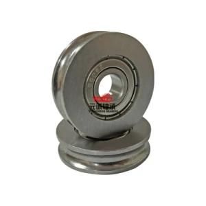 3Cr13 Aluminum Door Steel Wheel with 608zz Bearing