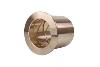 Supply Oiless Self Lubricated Flanged Copper Bushing