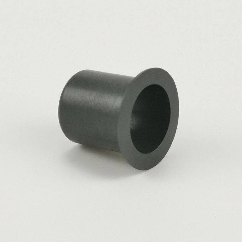 High Precision CNC Machining Nylon Plastic Insulator Flange Bushing