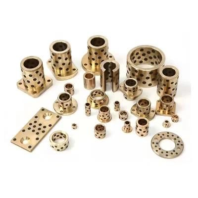 Oil-Free Linear Sliding Plate Copper Alloy Self Lubricating Guide Oilless Bearing Bushing for Machine
