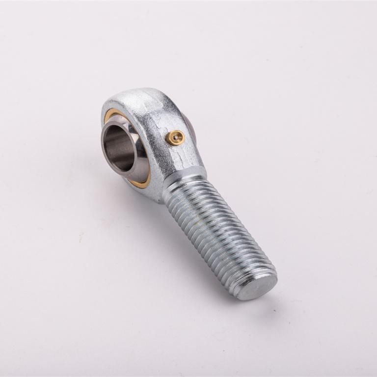 POS Series 45# Steel Male Thread Self-Lubricating Straight Rod Ends Bearing