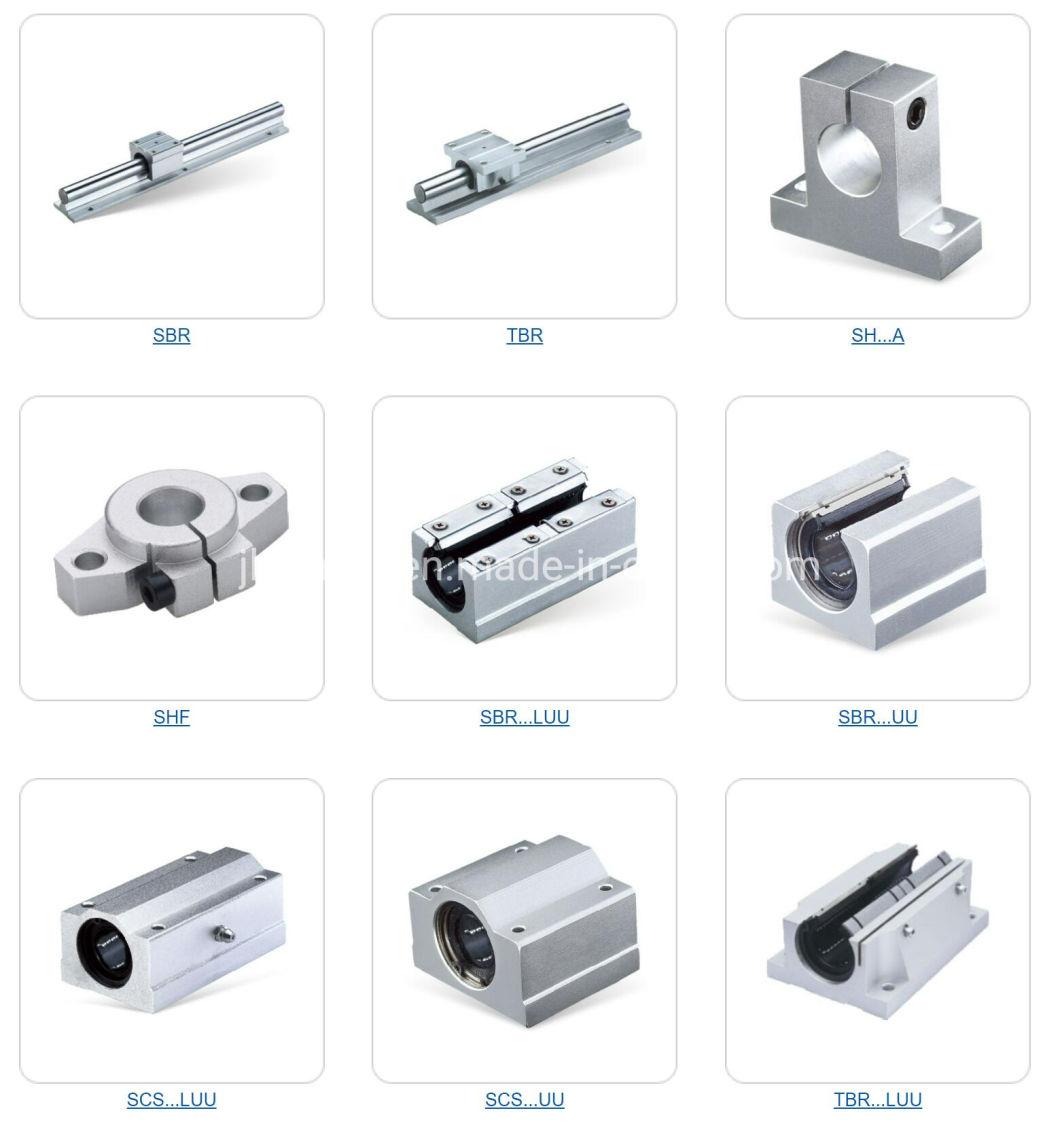 CNC and 3D Printer Linear Slide Block SBR10uu SBR12uu SBR16uu SBR20uu SBR25uu SBR30uu SBR35uu SBR40uu SBR50uu with Aluminum Housing and Linear Ball Bearing