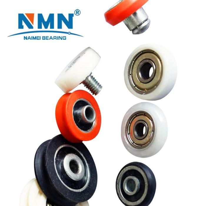 3D Printer Wheels Plastic Pulley with Bearing Nylon Pulley Wheels with Bearings POM H Nylon Pulley Wheels