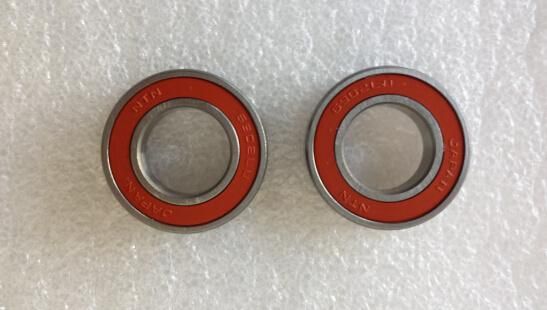 6204llu NTN Japan Red Rubber Seal Deep Groove Ball Bearing 20*47*14mm