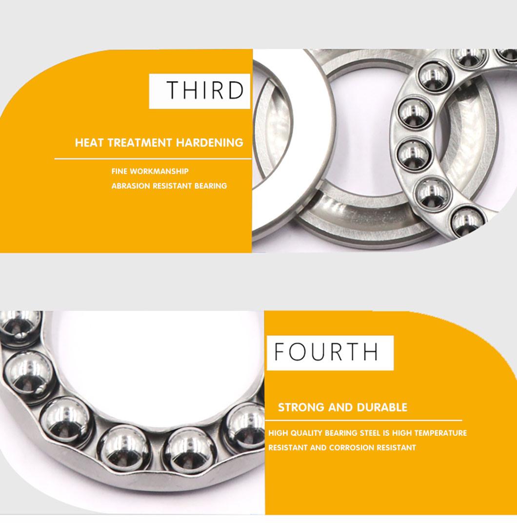 China 51100 51101 51102 51103 51104 51105 51106 Pressure Plane Split Thrust Roller Bearing Thrust Ball Bearing