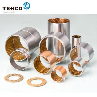 Manufacturer Bimetal Bear Bushing Made of Steel and Brass Applied to Heavy Load Automobile Engines and Agriculture Machine.