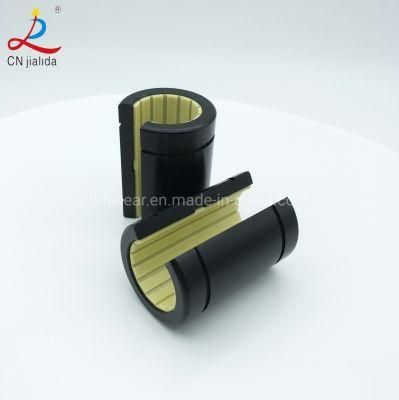 3D Printer Polymer Bushing Bearing Oilless Open Anodized Aluminum Adapter Plastic Linear Plain Bearing (LME 10-12-16-20-25-30-40-50 OP)