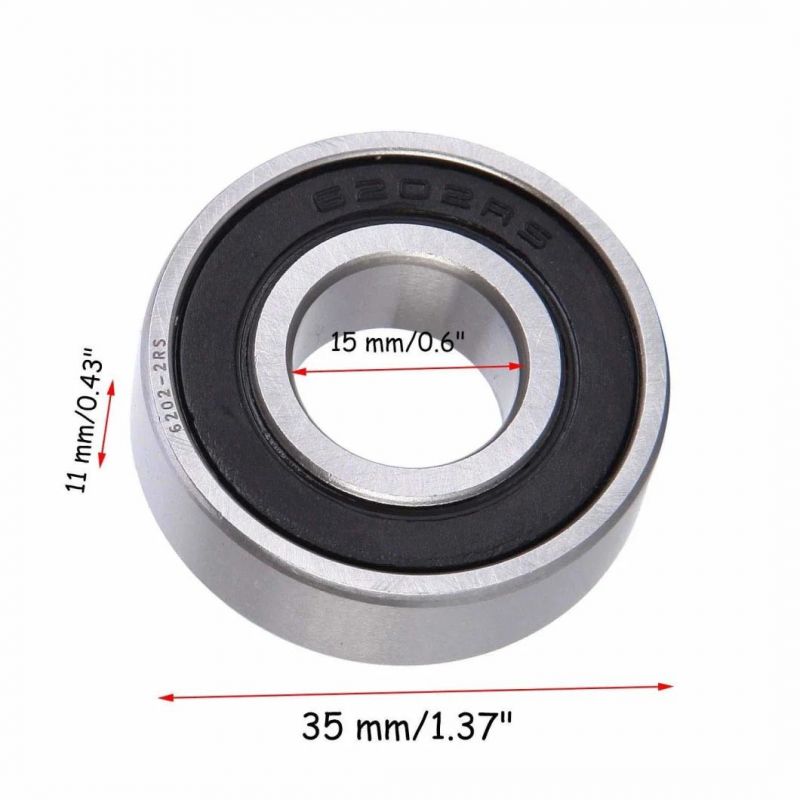 Heat Resistant 6201 6202 Zz 2RS Motor Bearing