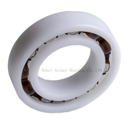 High Quality OEM White Black P0 Single Row Thrust Deep Groove Plastic Ball Bearing 16005 16004 16003 16002 16001