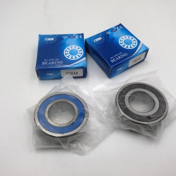 P0 P6 P5 Chik Ball Bearing Four Point Angular Contact Ball Bearing 7004 7005 7006 7007 7204 7205 7206 7207 7304 7305 7306 7307 7404 7405 7406 7407