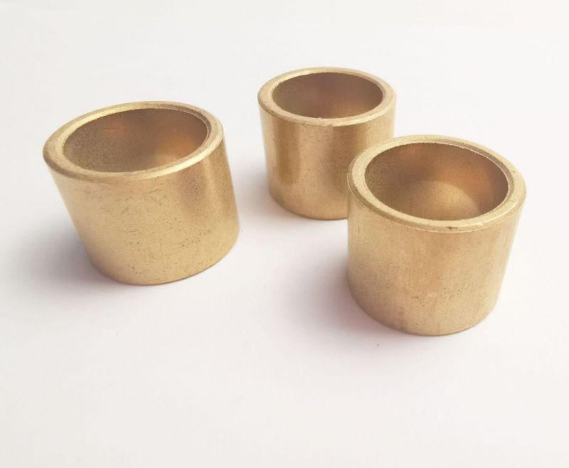 Cheap Price Custom CNC Bronze Bushing Sleeve Powder Mold Pressed High Temperature TEHCO
