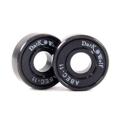 PRO ABEC-11 Nylon Ball Roller Retainer Black Ceramic Skate Skateboard Wheel Bearings
