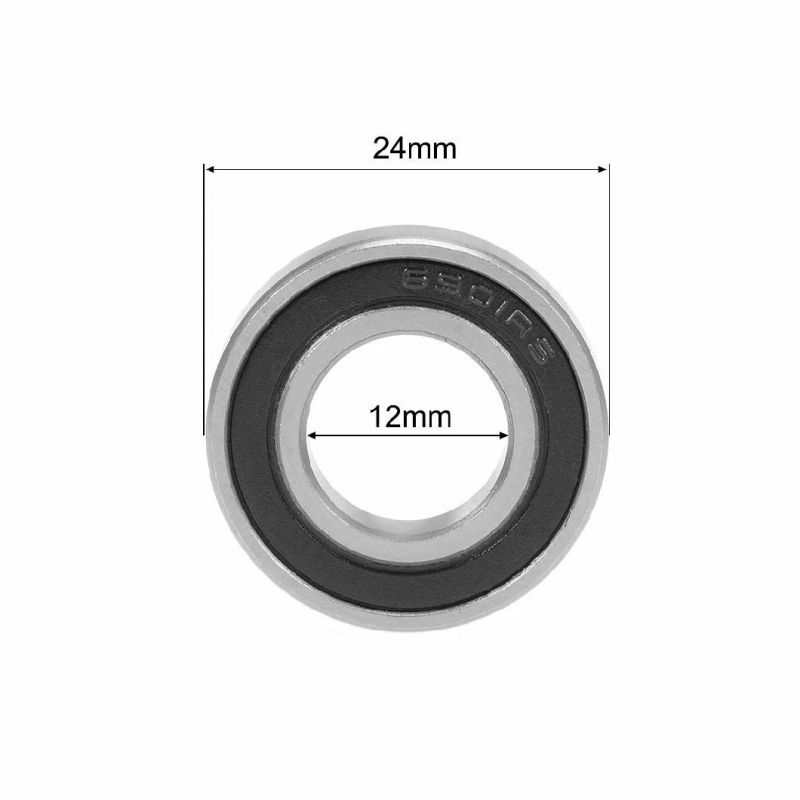 6901-2RS Deep Groove Ball Bearing 12X24X6mm Double Sealed ABEC-3 Bearing