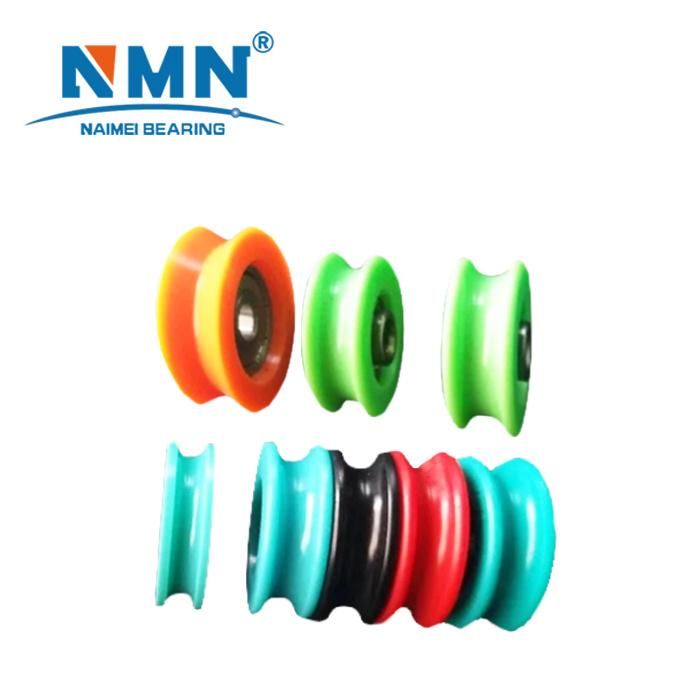 High Quality Plastic Pulley Bearing U V H Type Bearing Nylon / POM / Plastic Bearing