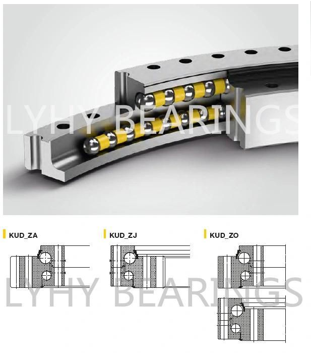 Kud01440-030za15-900-000 Double Row Ball Slewing Bearing with External Gear