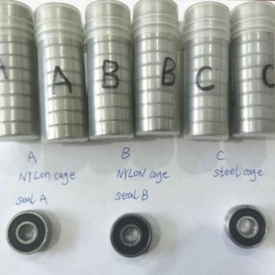 Low Frcition Low Noise High Temperature Resistance Mini Deep Groove Ball Bearing 623-2rsh 624-2rsh 625-2rsh 626-2rh 627-2rsh 628-2rsh 629-2rsh